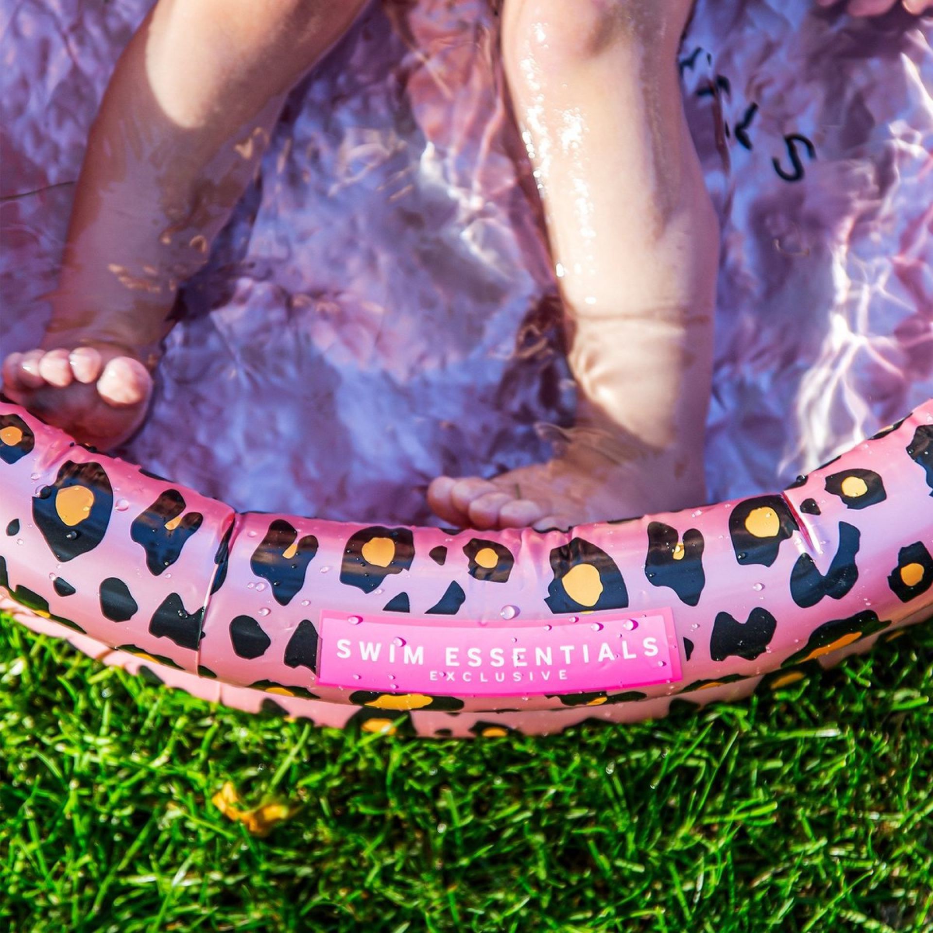 swim essentialszwembadluipaardrosegoud60cmkoop