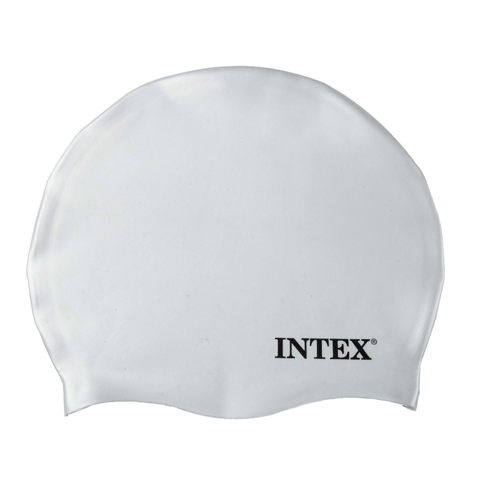 Intex silicone swim cap - Wit