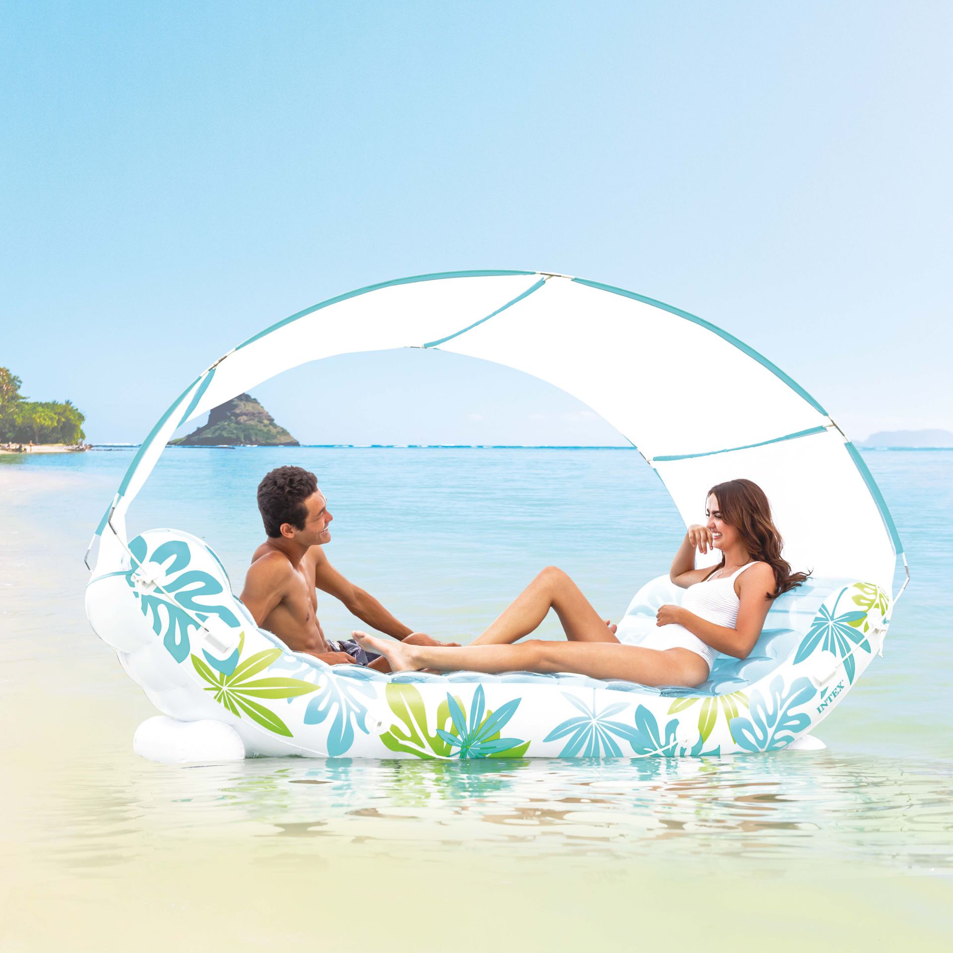 goedkope Intex tropical canopy lounge
