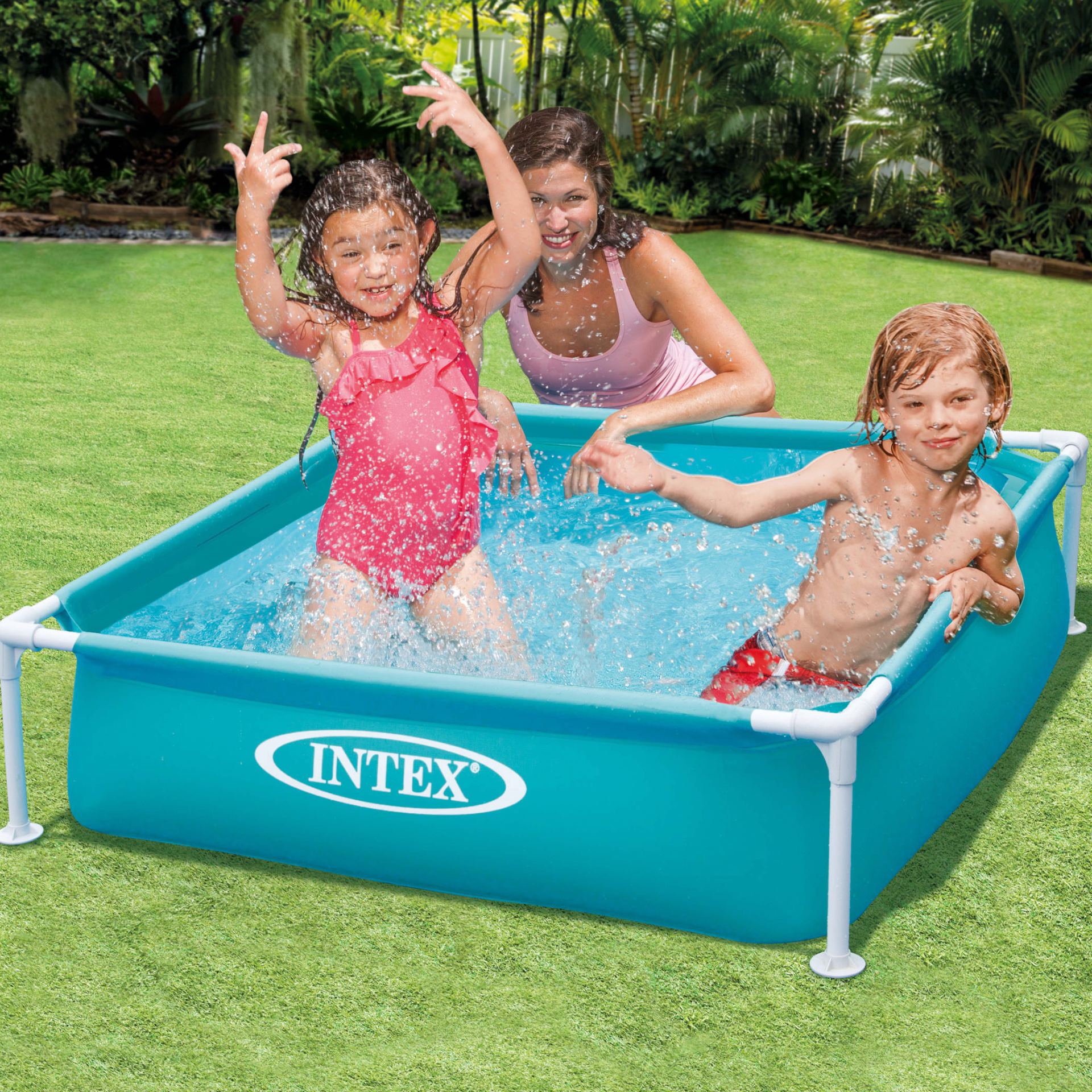 Intex mini frame pool - Blauw kopen