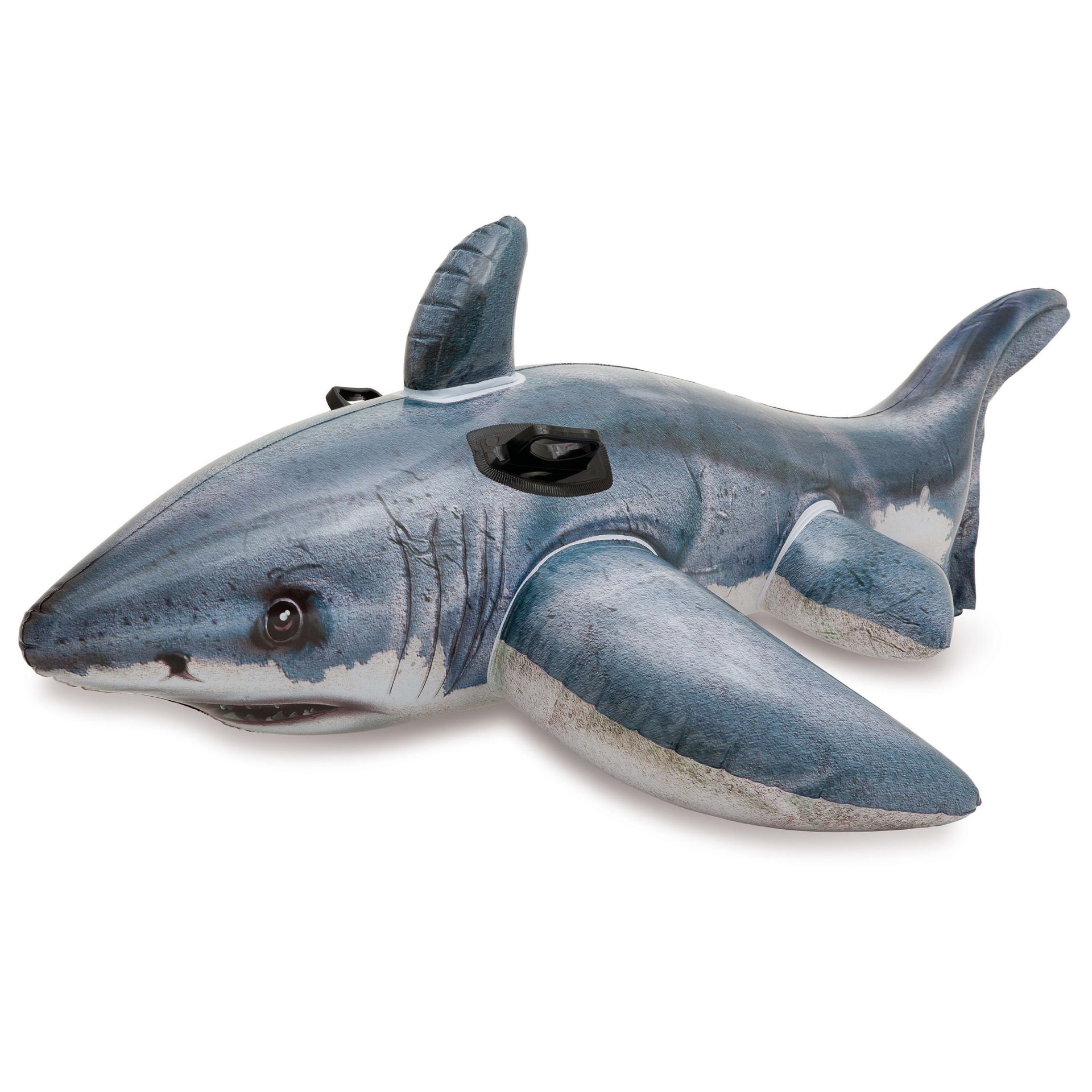 Intex great white shark ride-on