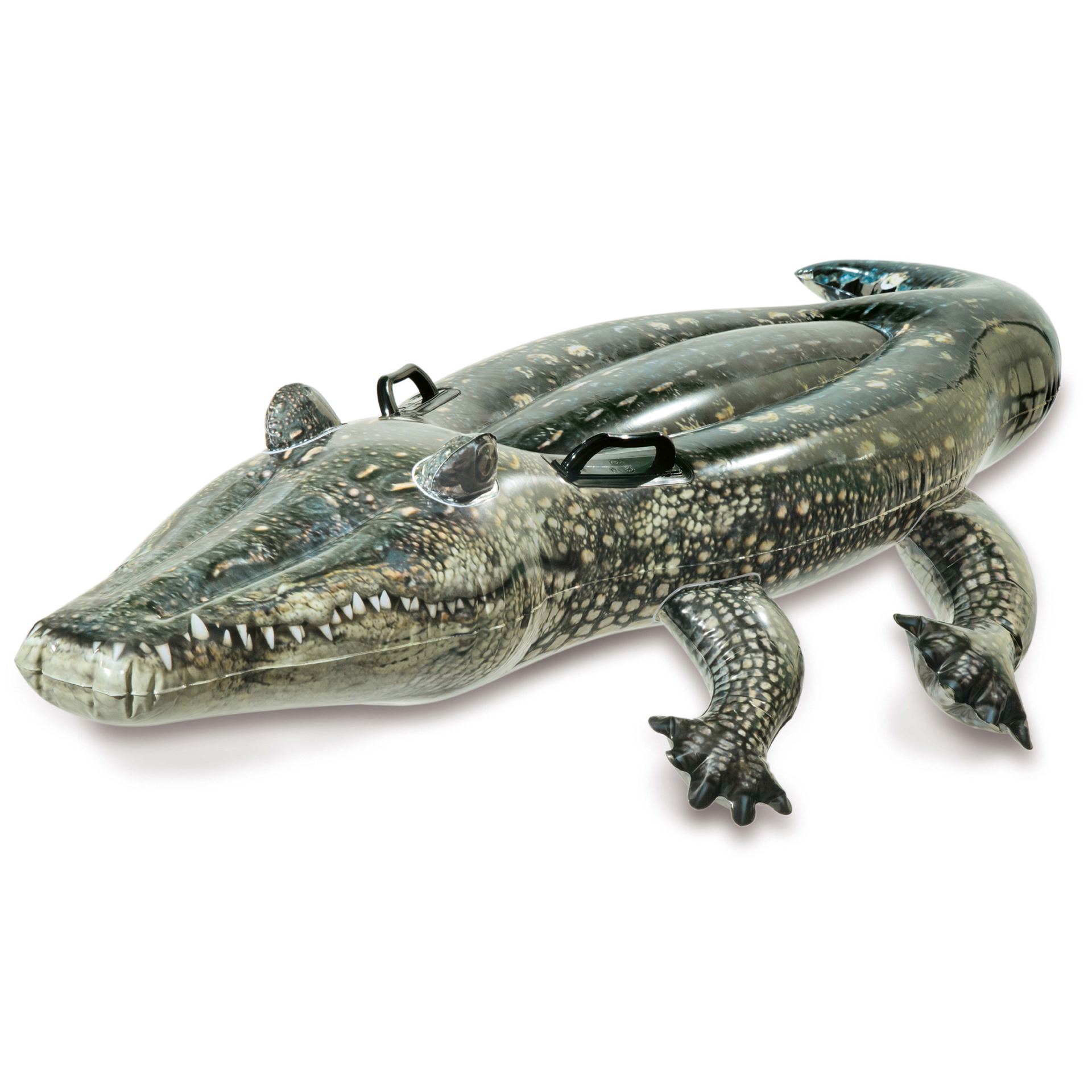 Intex realistic gator ride-on