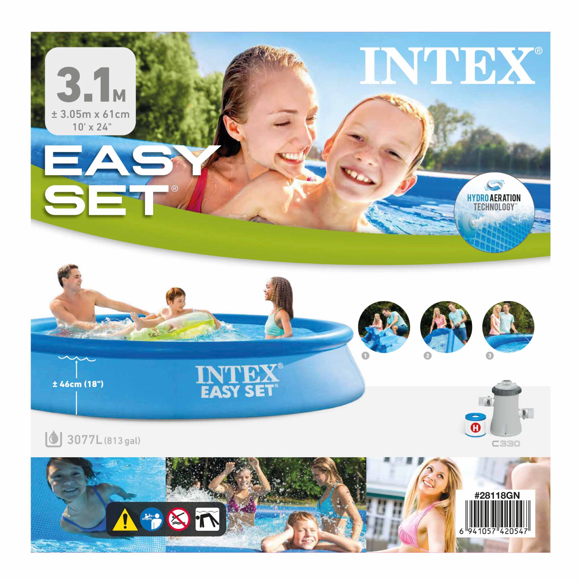 Intex easy set pool set 305cm x 61cm kopen