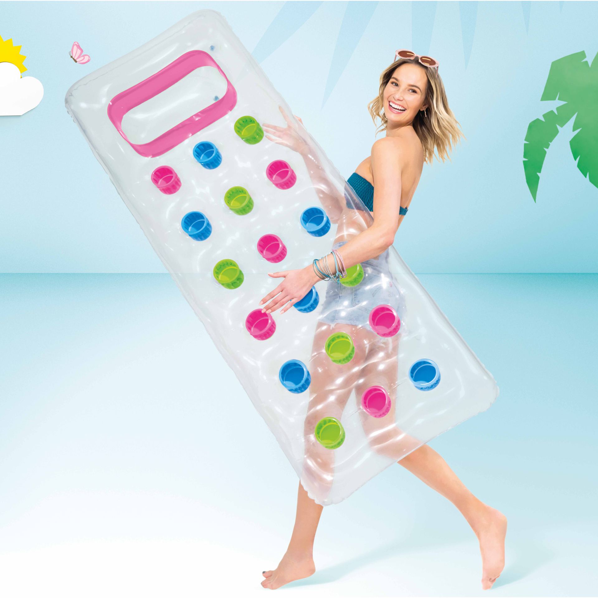 Intex 18-pocket suntanner luchtbed goedkoop