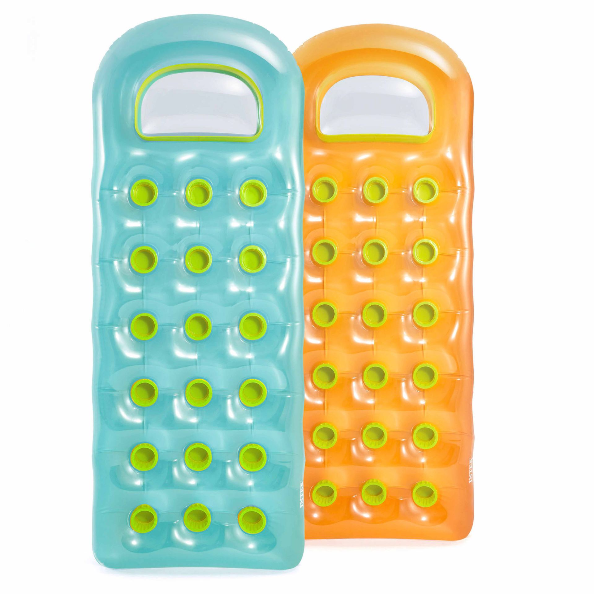 Intex 18-pocket clear window luchtbed