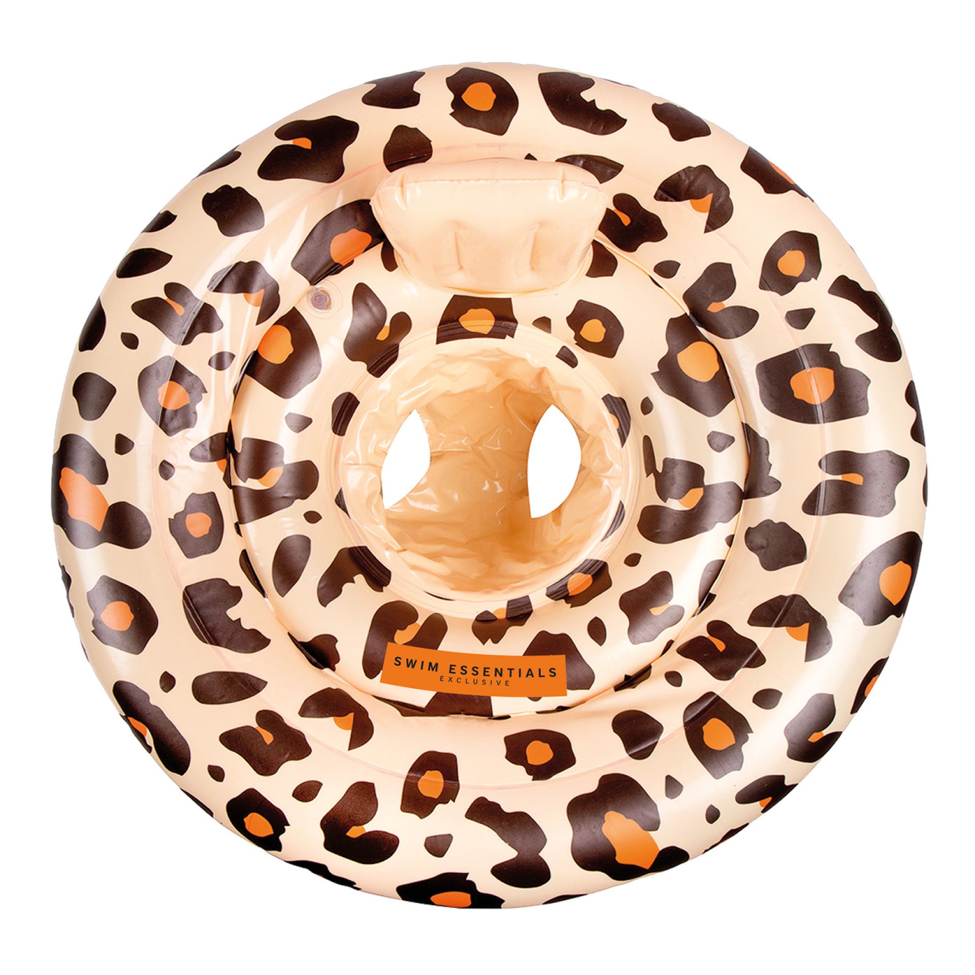 baby float luipaard beige