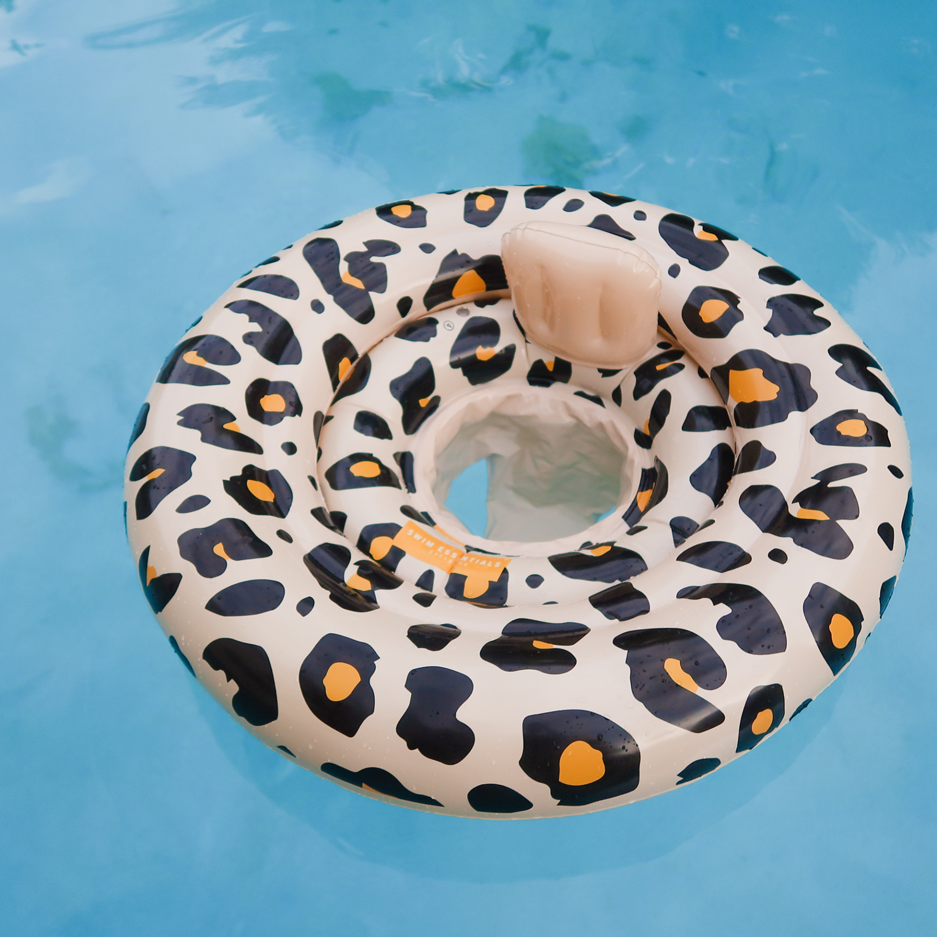 swimessentialsbabyfloat luipaard beige online