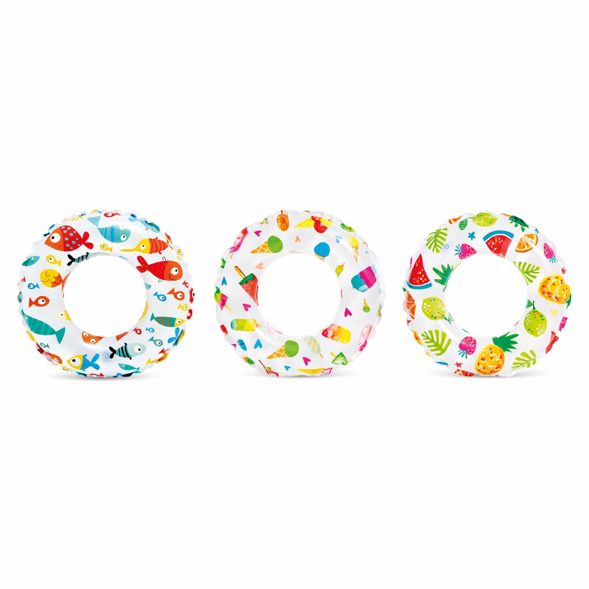 Intex lively print swim rings 51cm