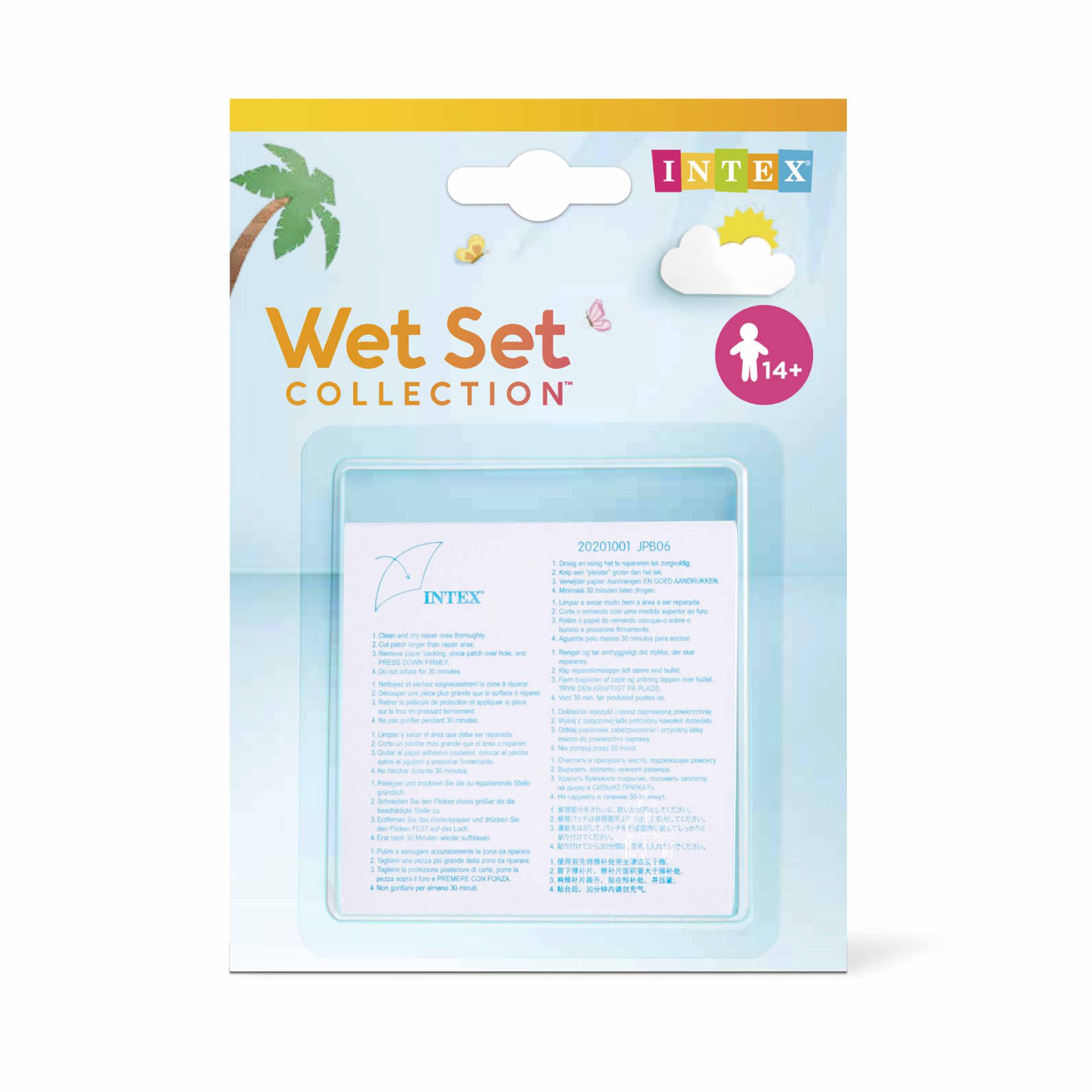Intex reparatie set - 6 stuks