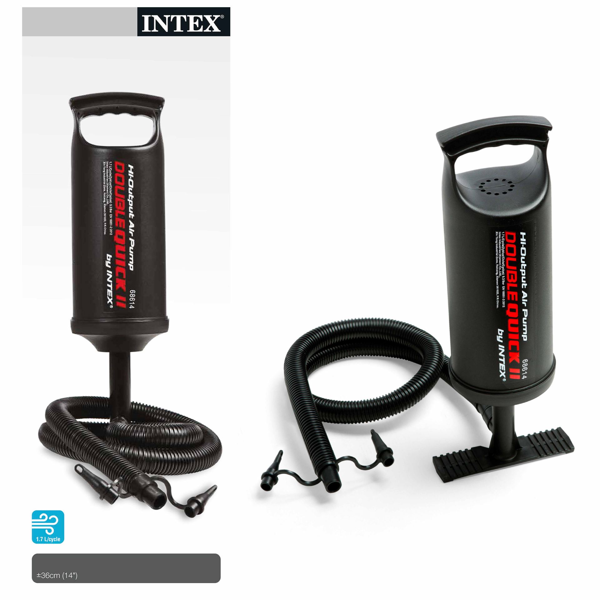 Intex double click II handpomp bestellen
