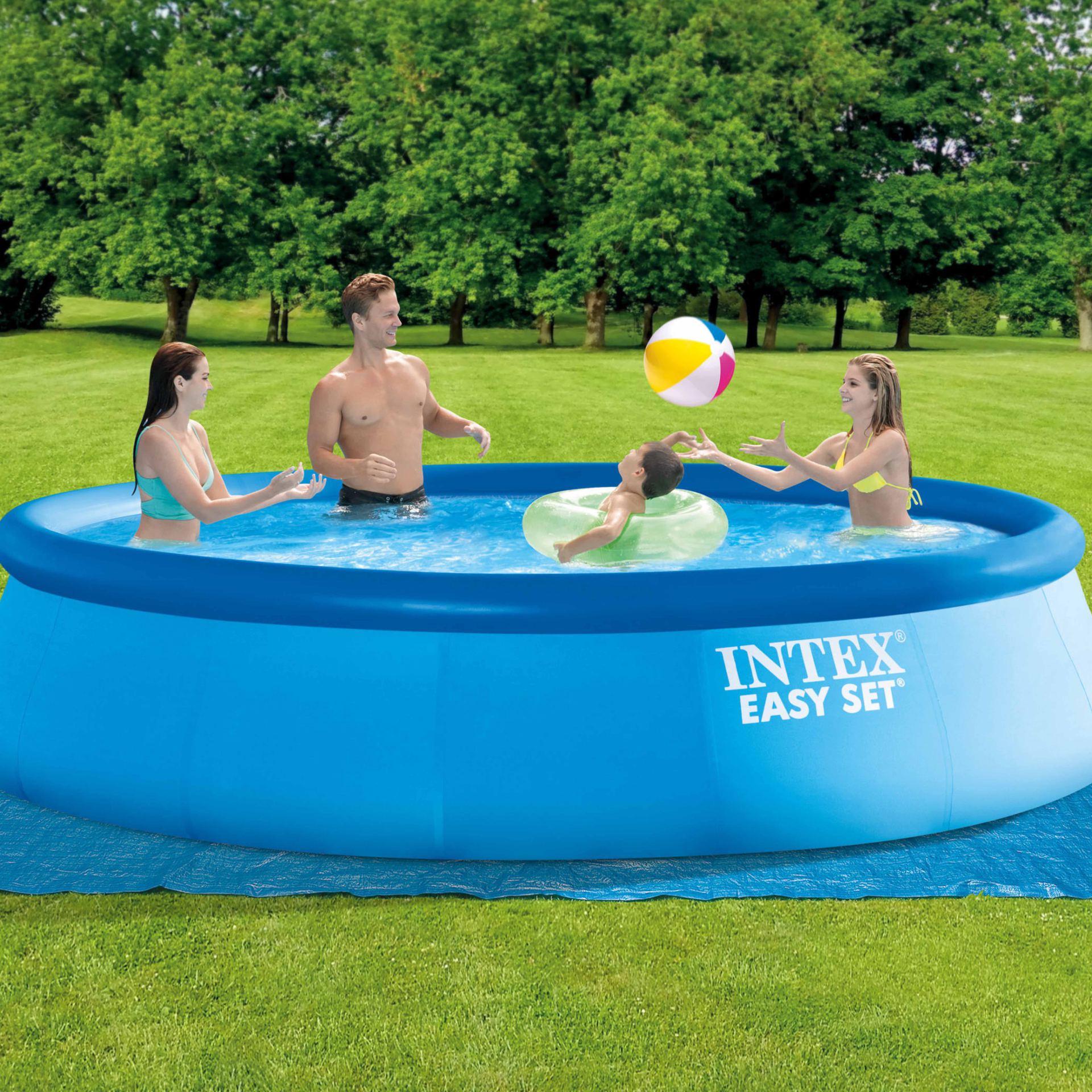457 x 107cm Intex easy set zwembad