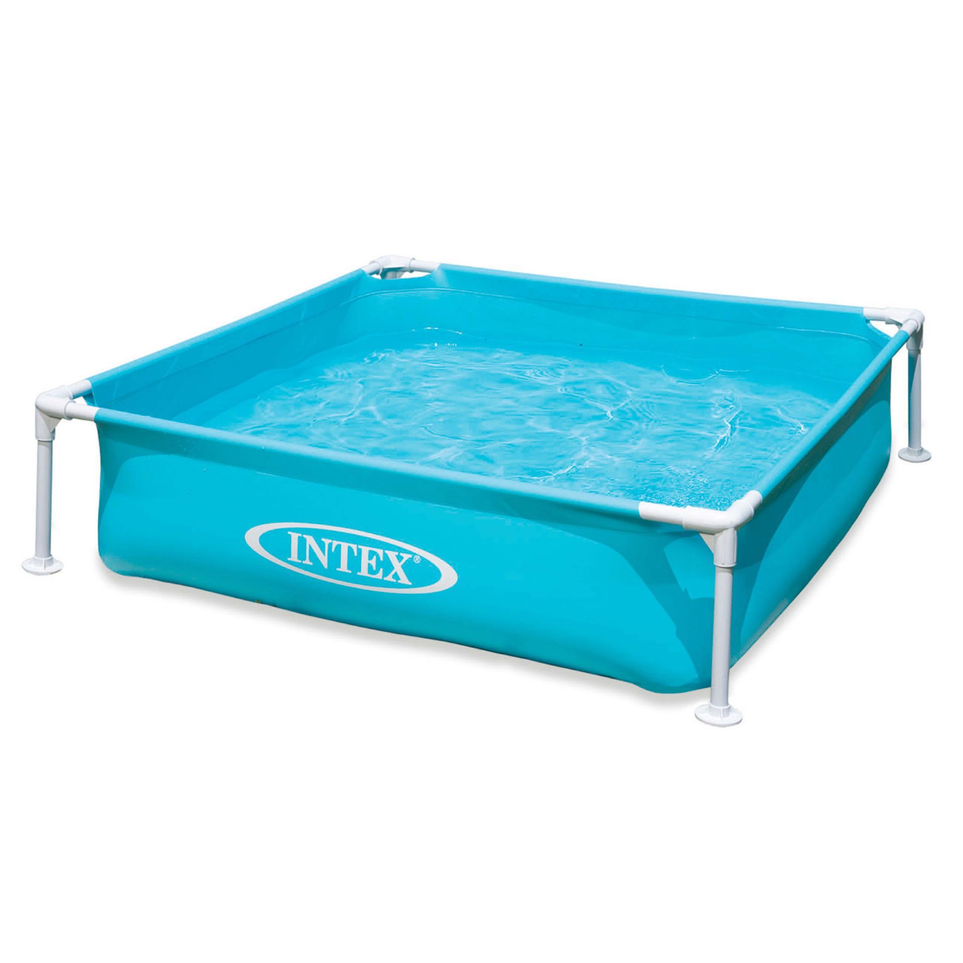 Intex mini frame pool blauw