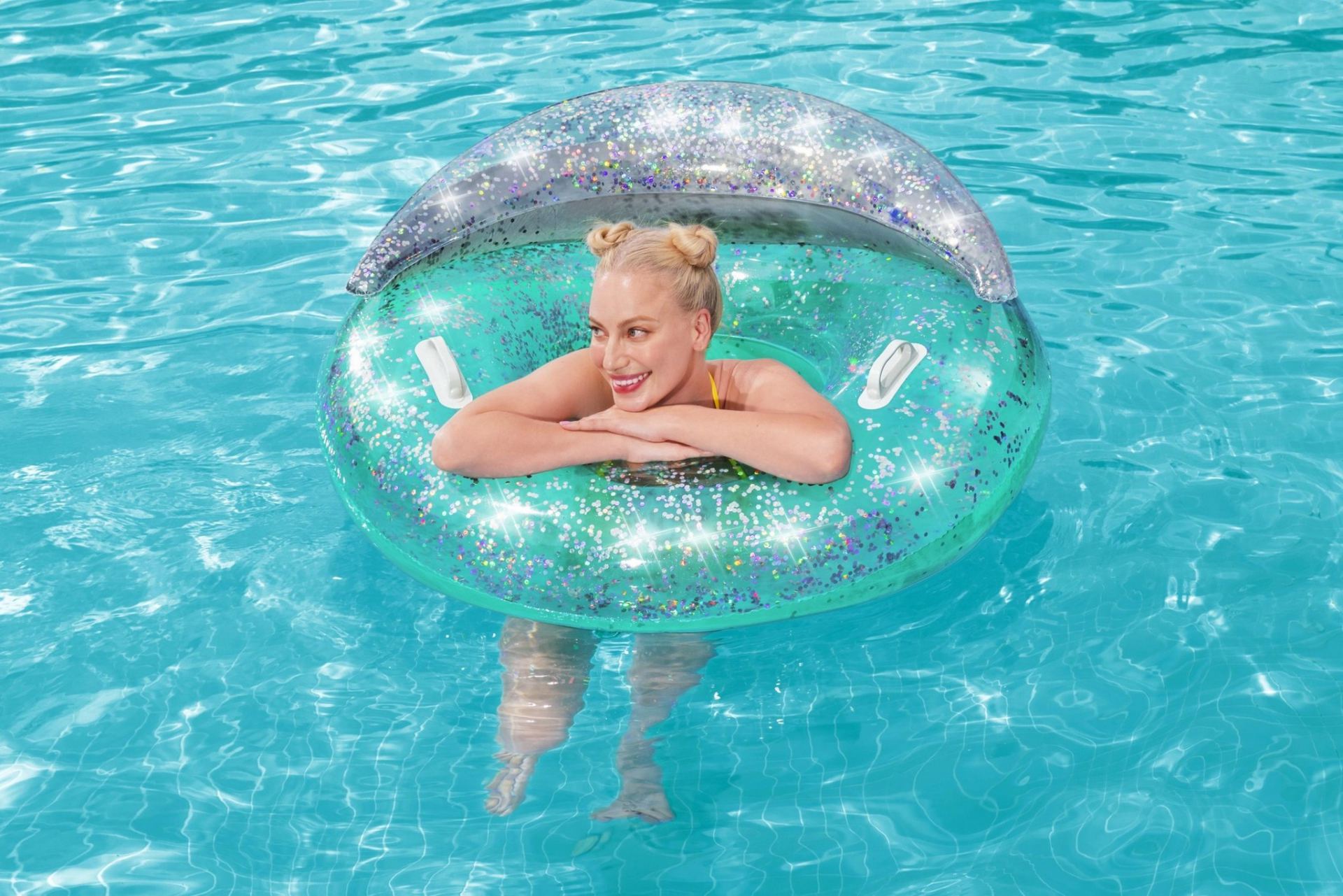 bestway loungestoel glitter 105cm goedkoop