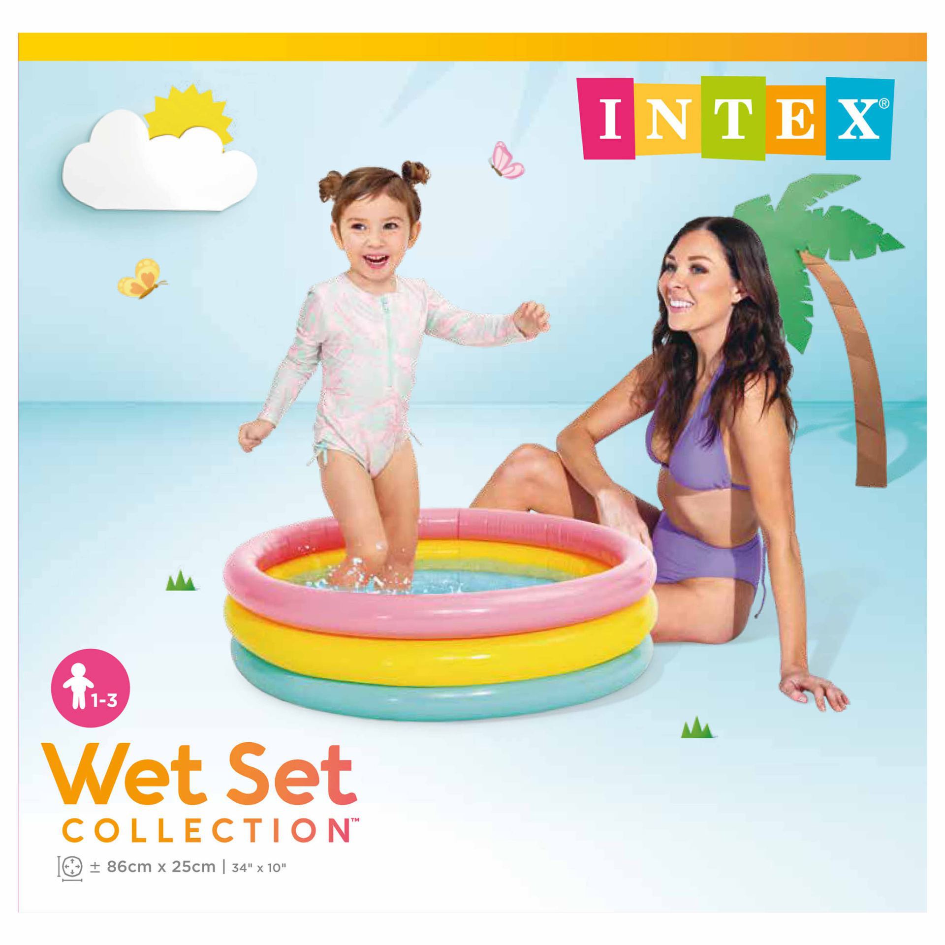 Intex sunset glow pool 86x25cm kopen