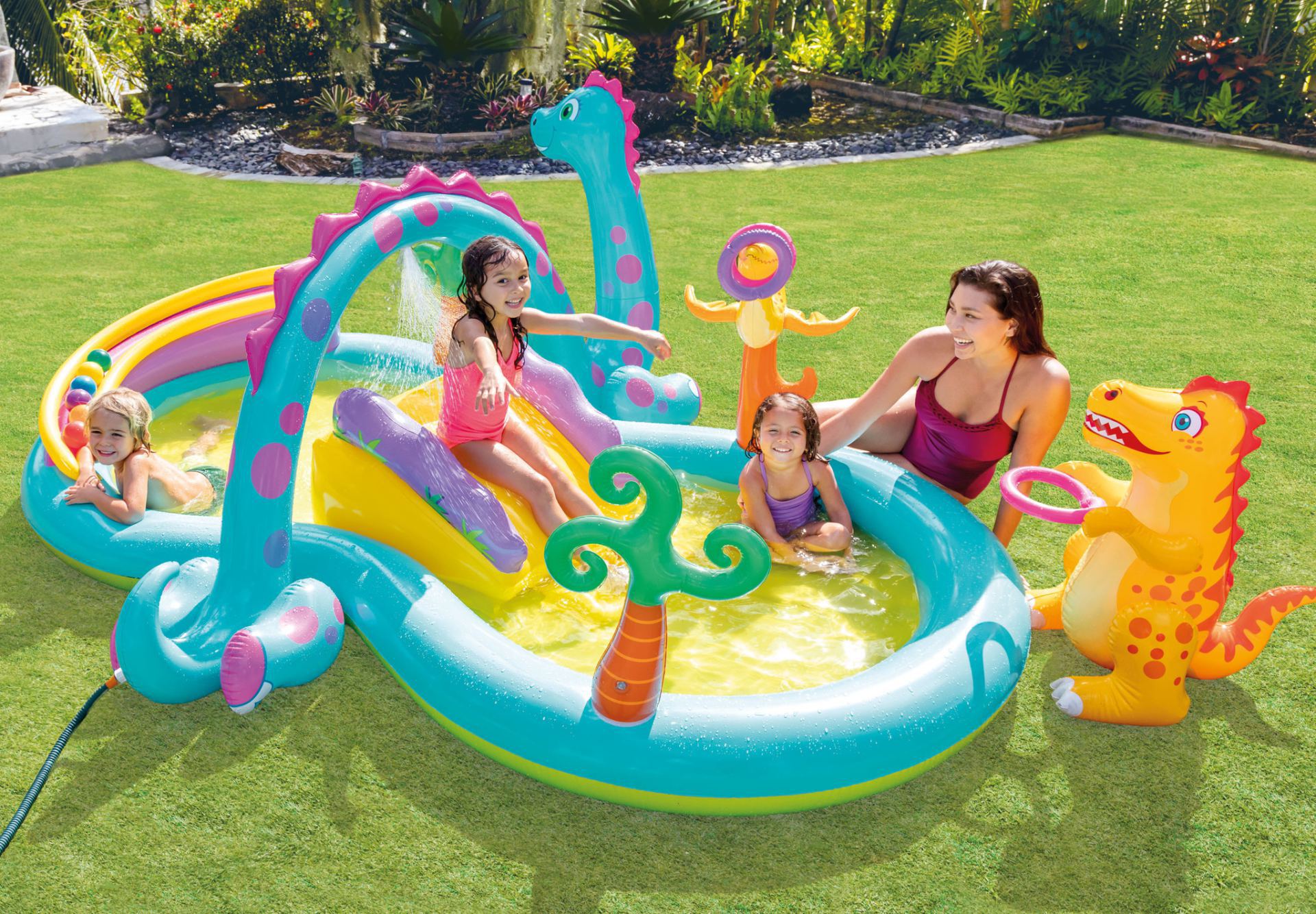 Intex dinoland play center 302x229x112cm kopen
