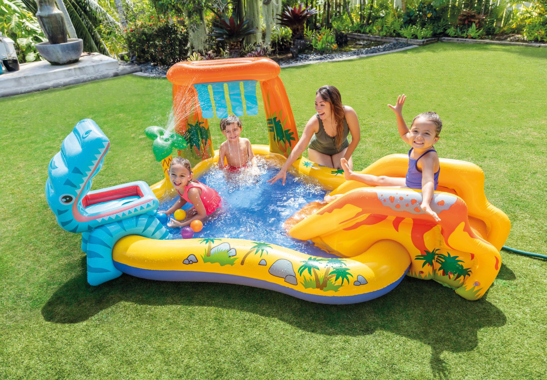 Intex dino play center 249x191x109 kopen