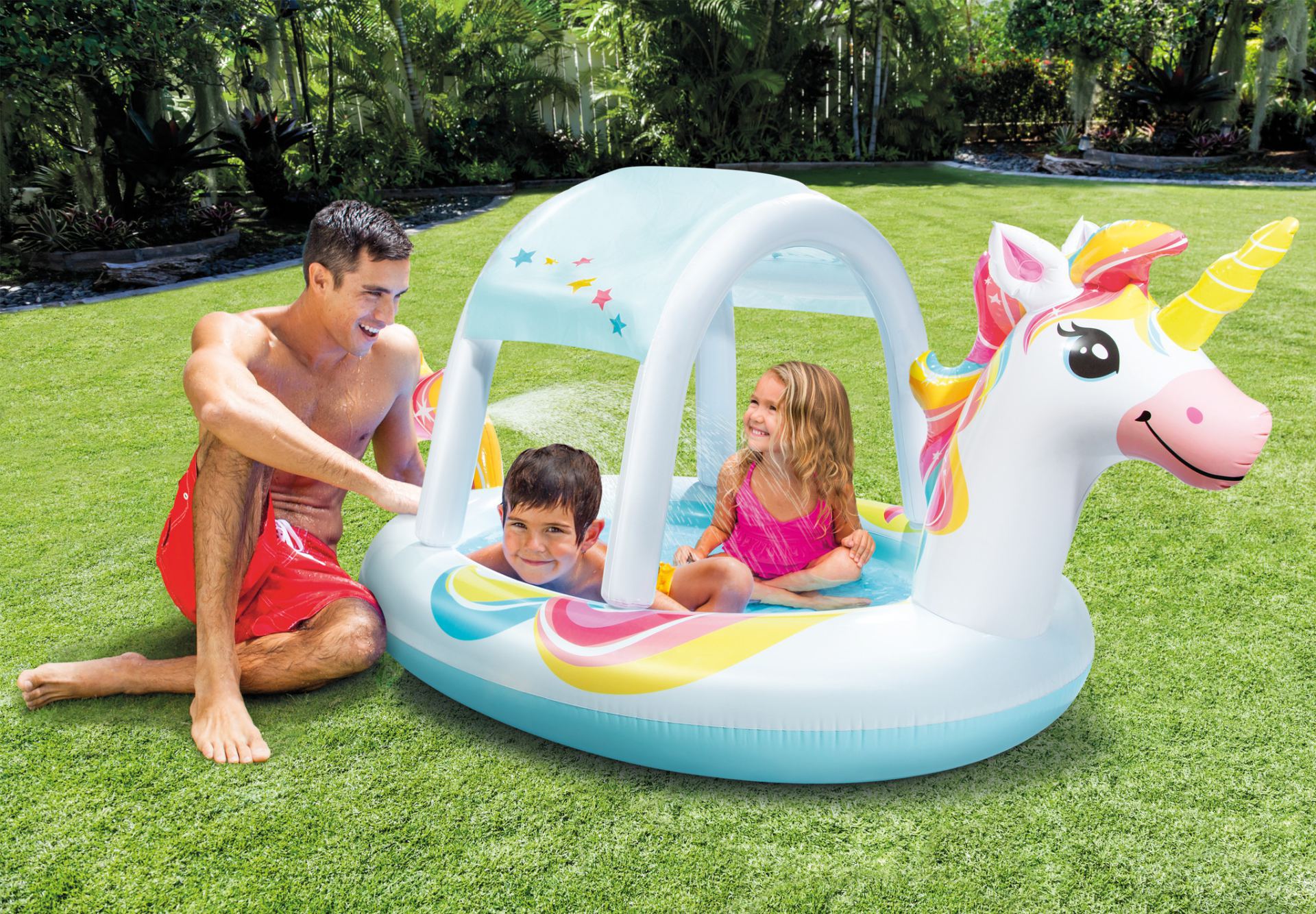 Intex unicorn shade zwembad 254x132x109 cm