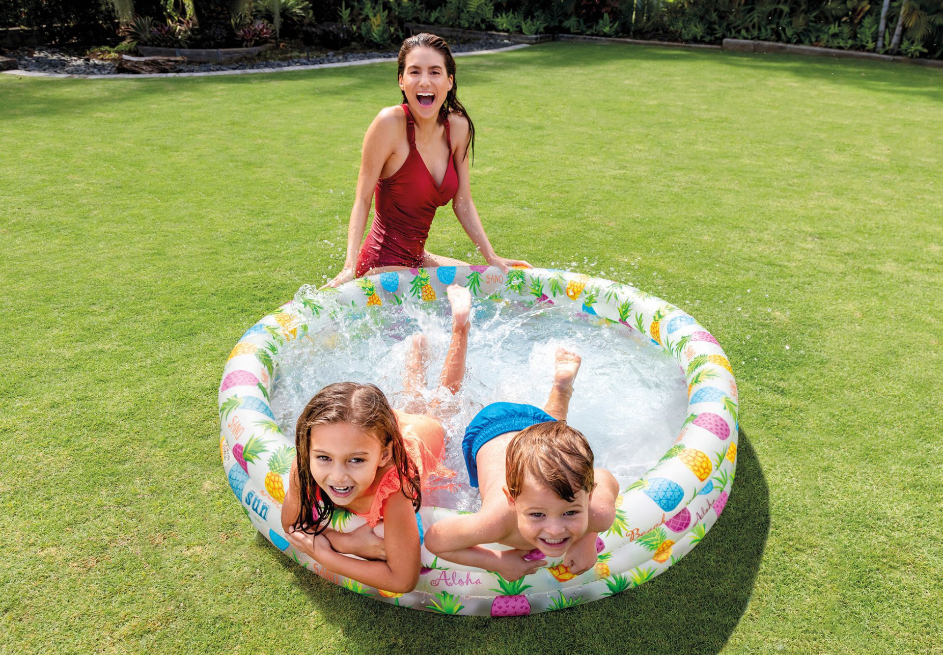 Intex ananas zwembad 132mx28cm kopen