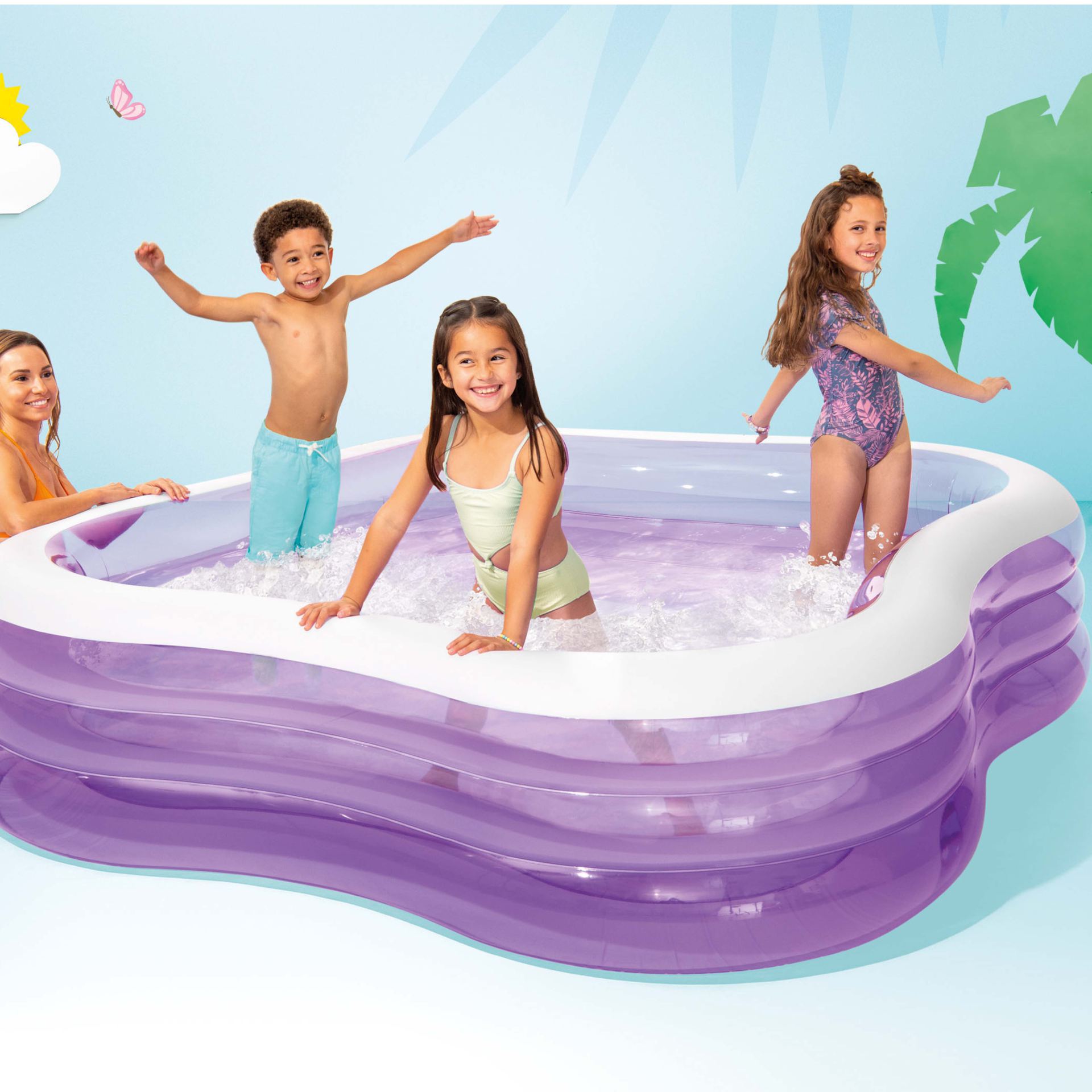 Intex beach wave swim center pool bestellen