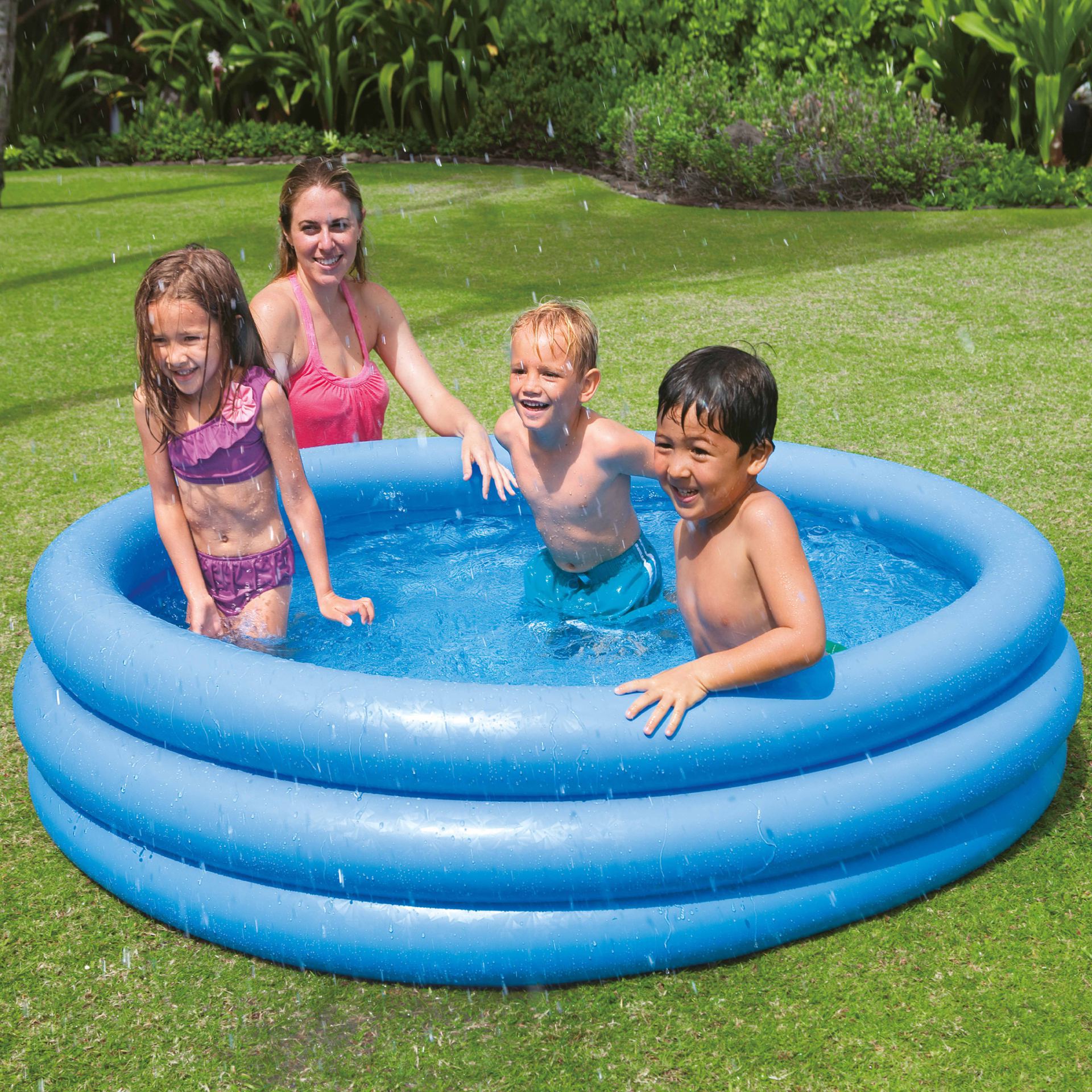 Intex crystal blue pool 168cm x 38cm kopen