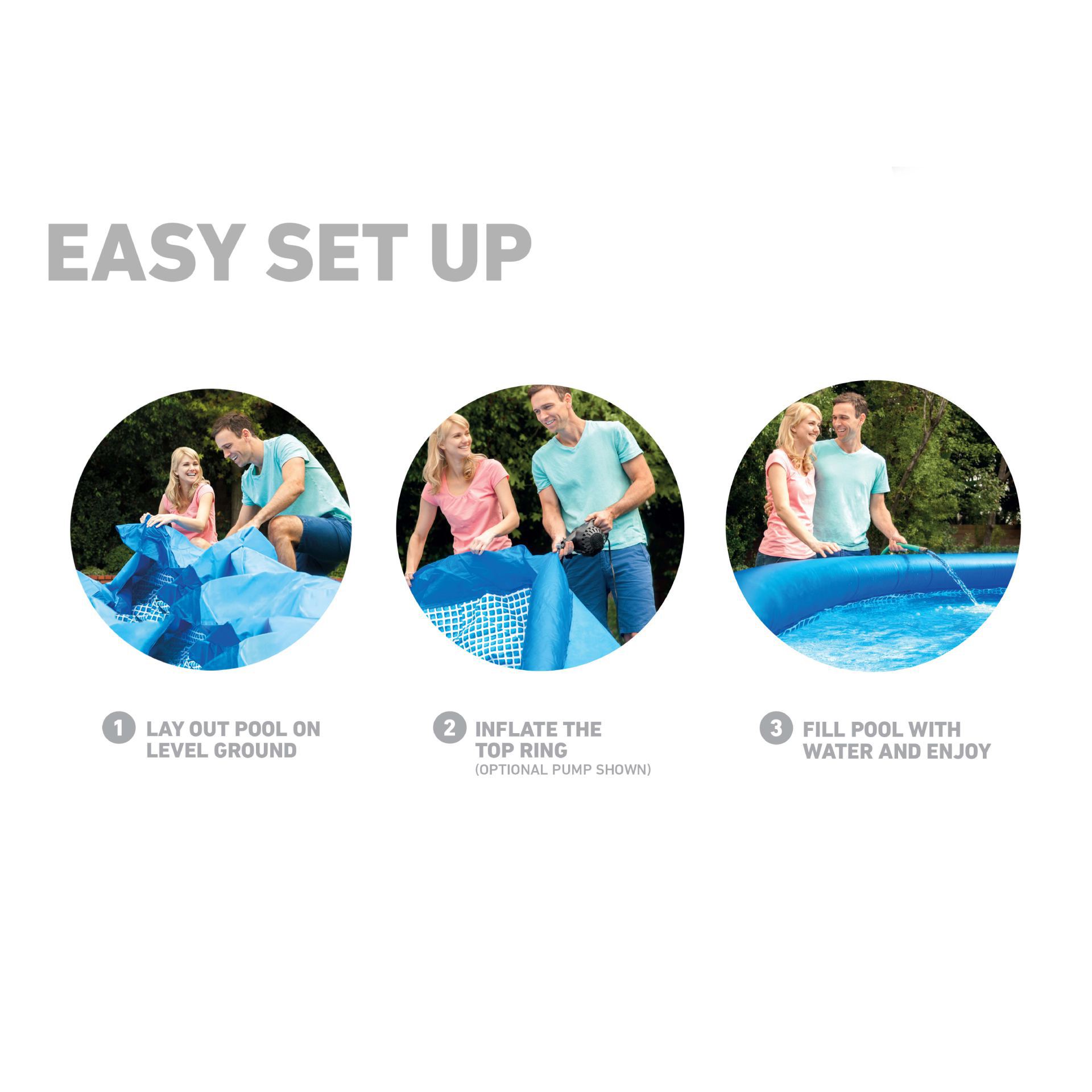 Intex easy set pool set 457cm x 84cm bestellen