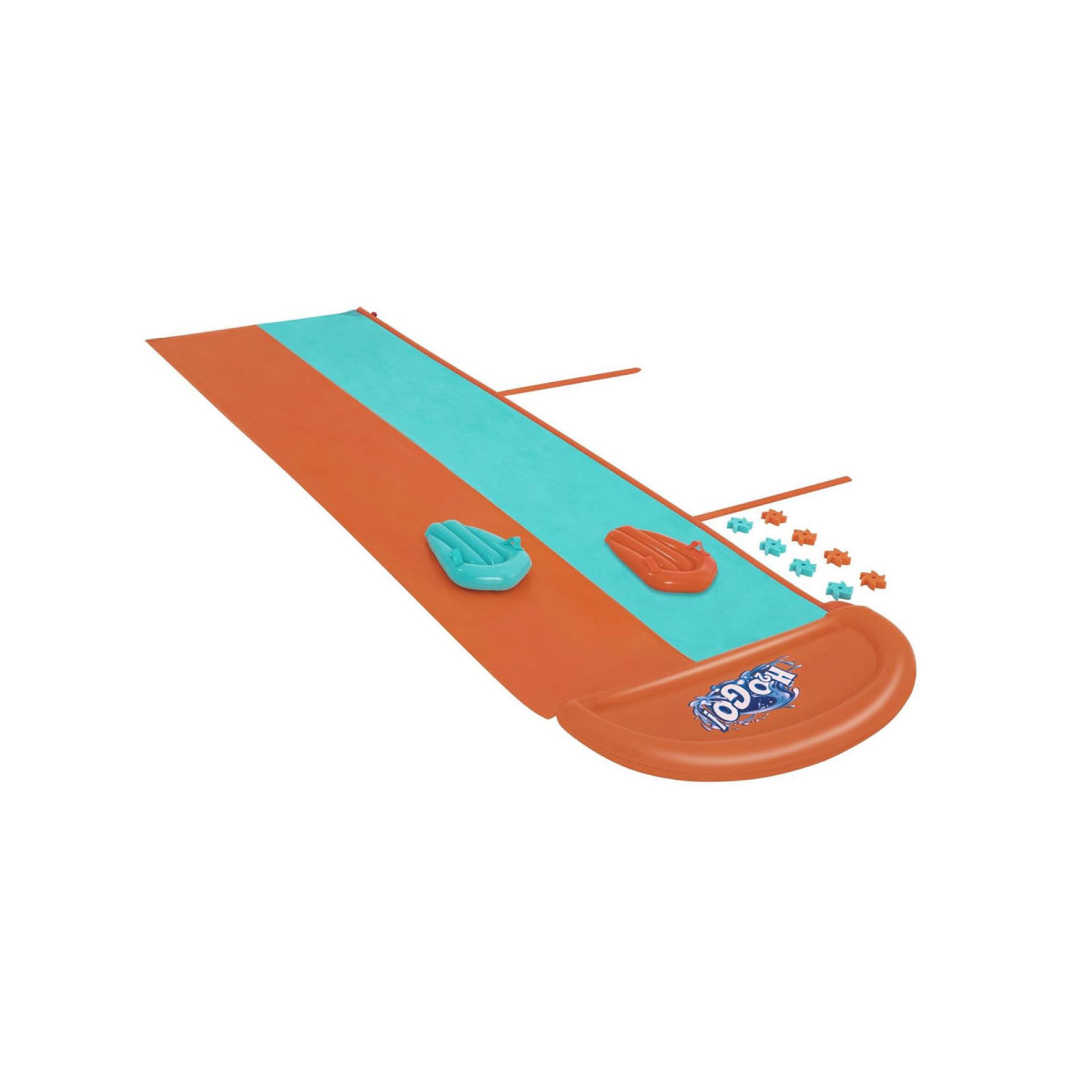 Bestway buikschuifbaan double soakers H2OGO