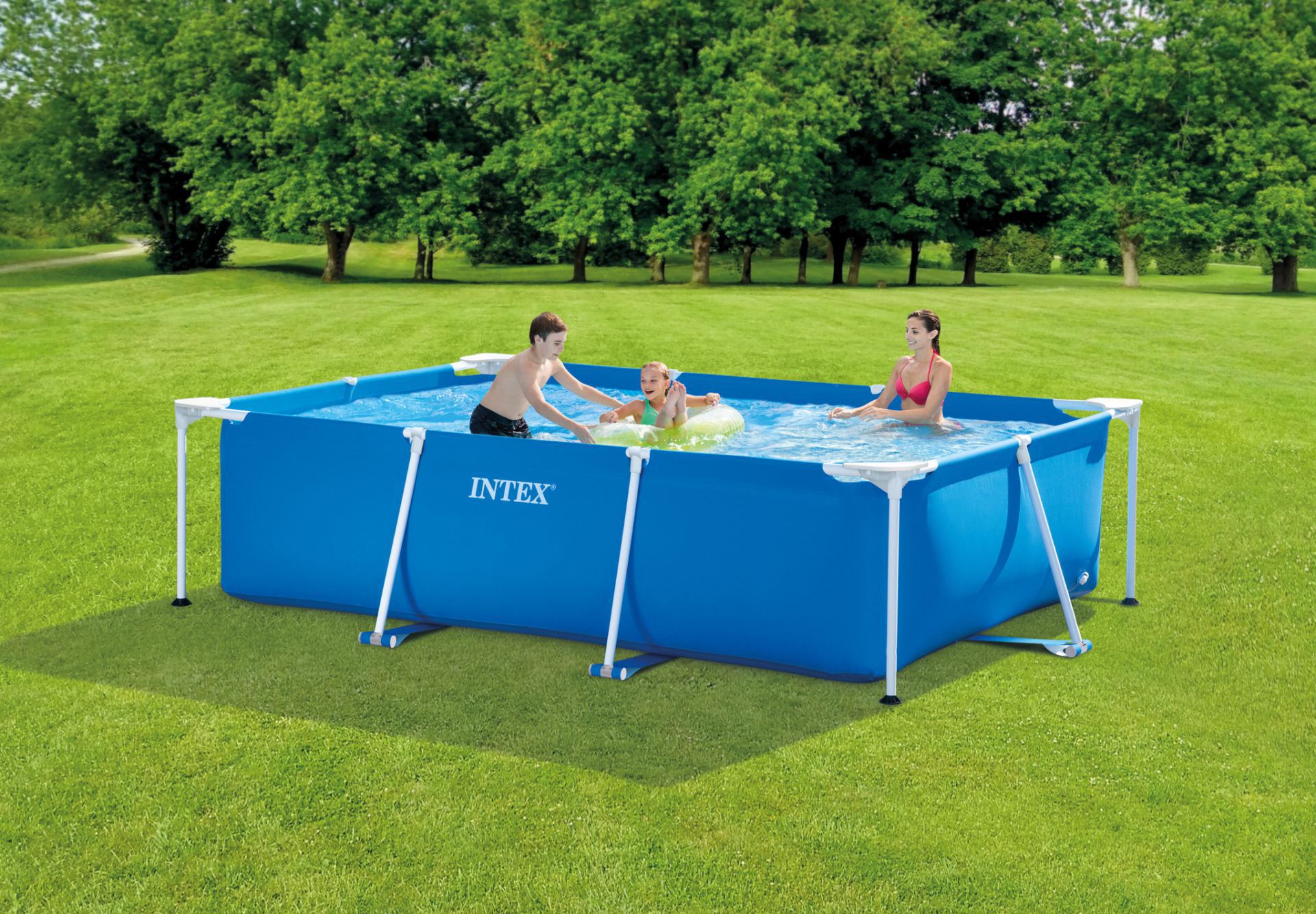 zwembad rectangular frame pool 300x200x75