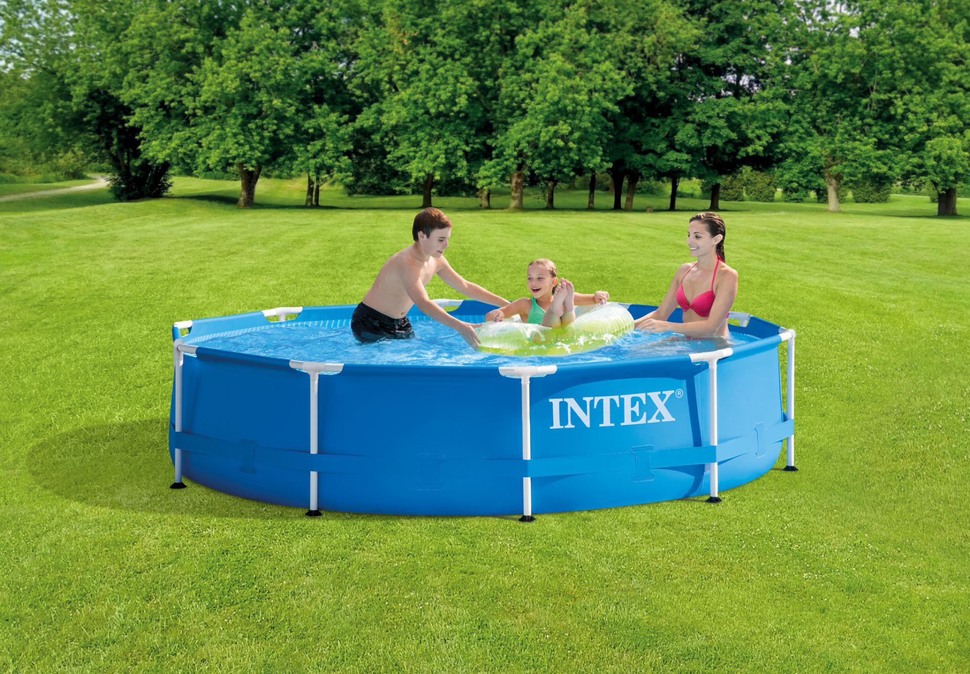 Intex zwembad metal frame pool set bestellen