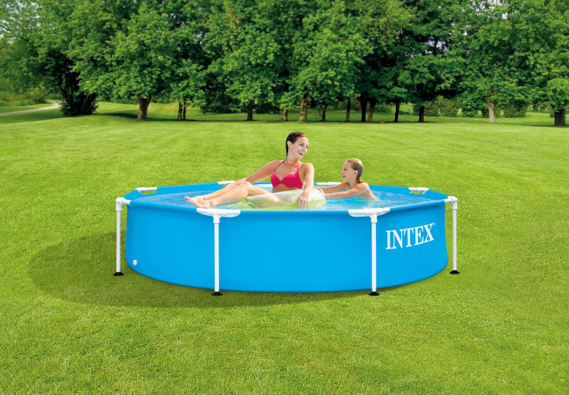 Intex zwembad metal frame pool 244x51 kopen
