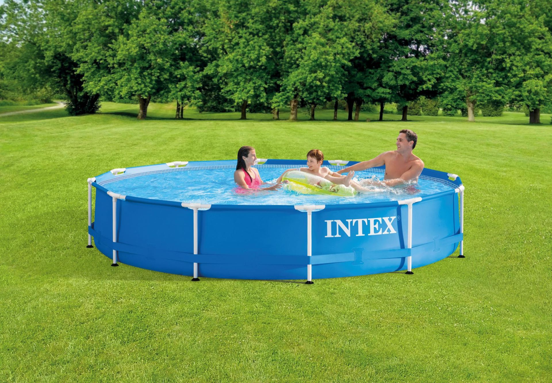 Intex zwembad metal frame pool set online