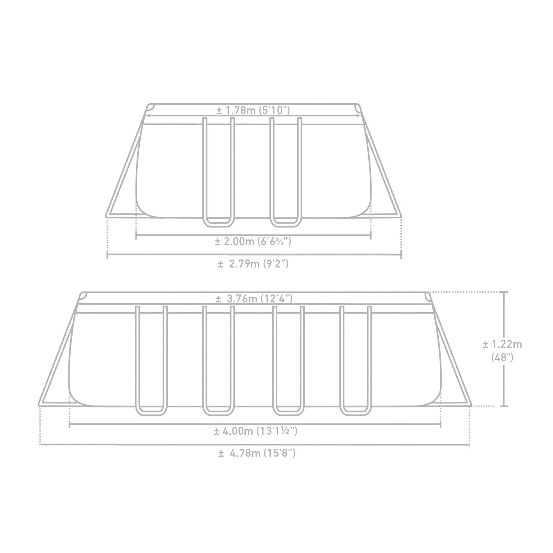 Intex prism frame rectangular pool set online