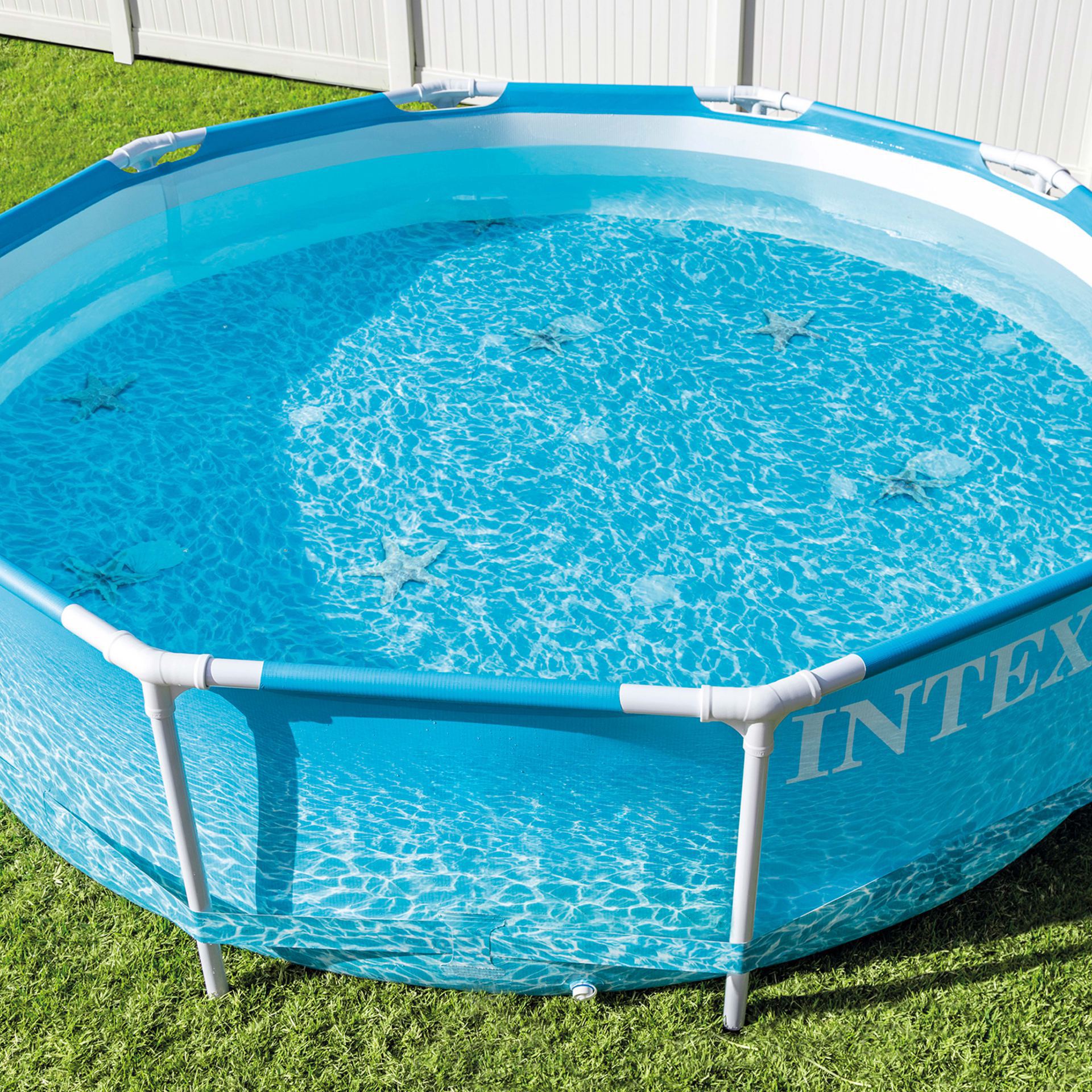Intex beachside metal frame pool set bestellen