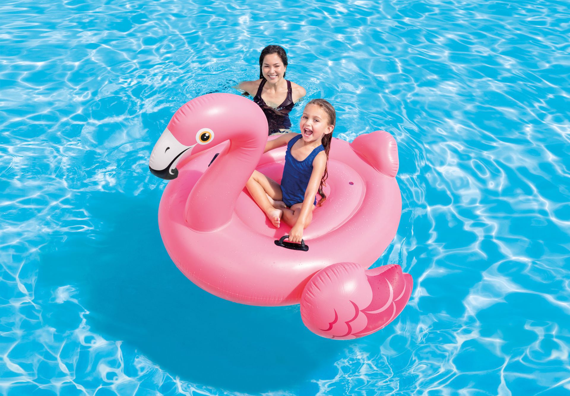 Intex flamingo ride-on roze kopen